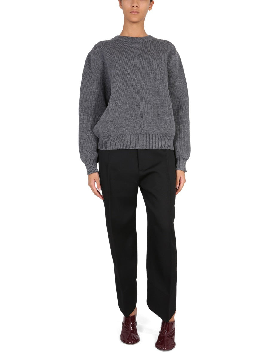 Bottega Veneta Women Compact Wool Pants - 1