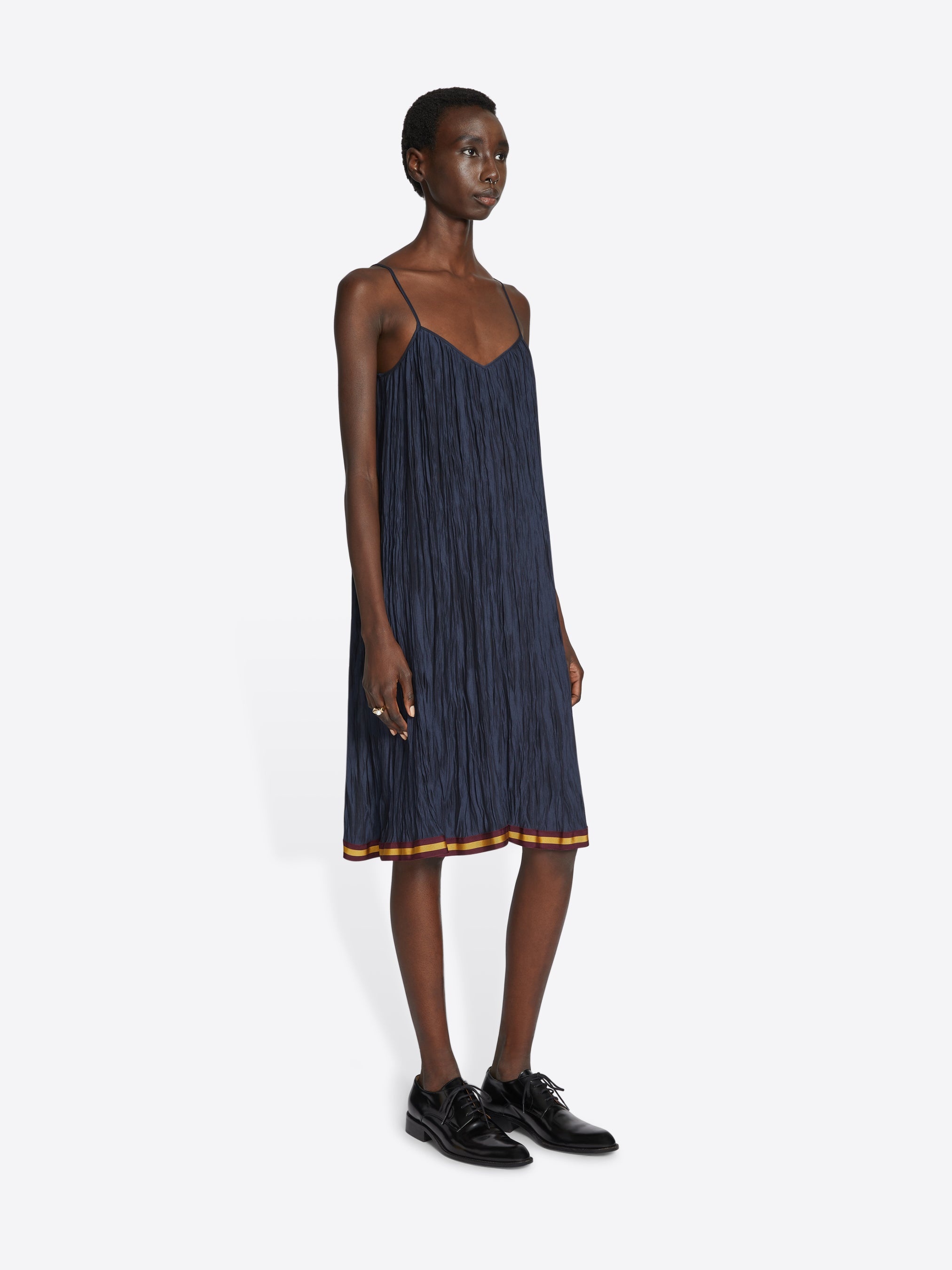PLEATED SLIP DRESS - 3