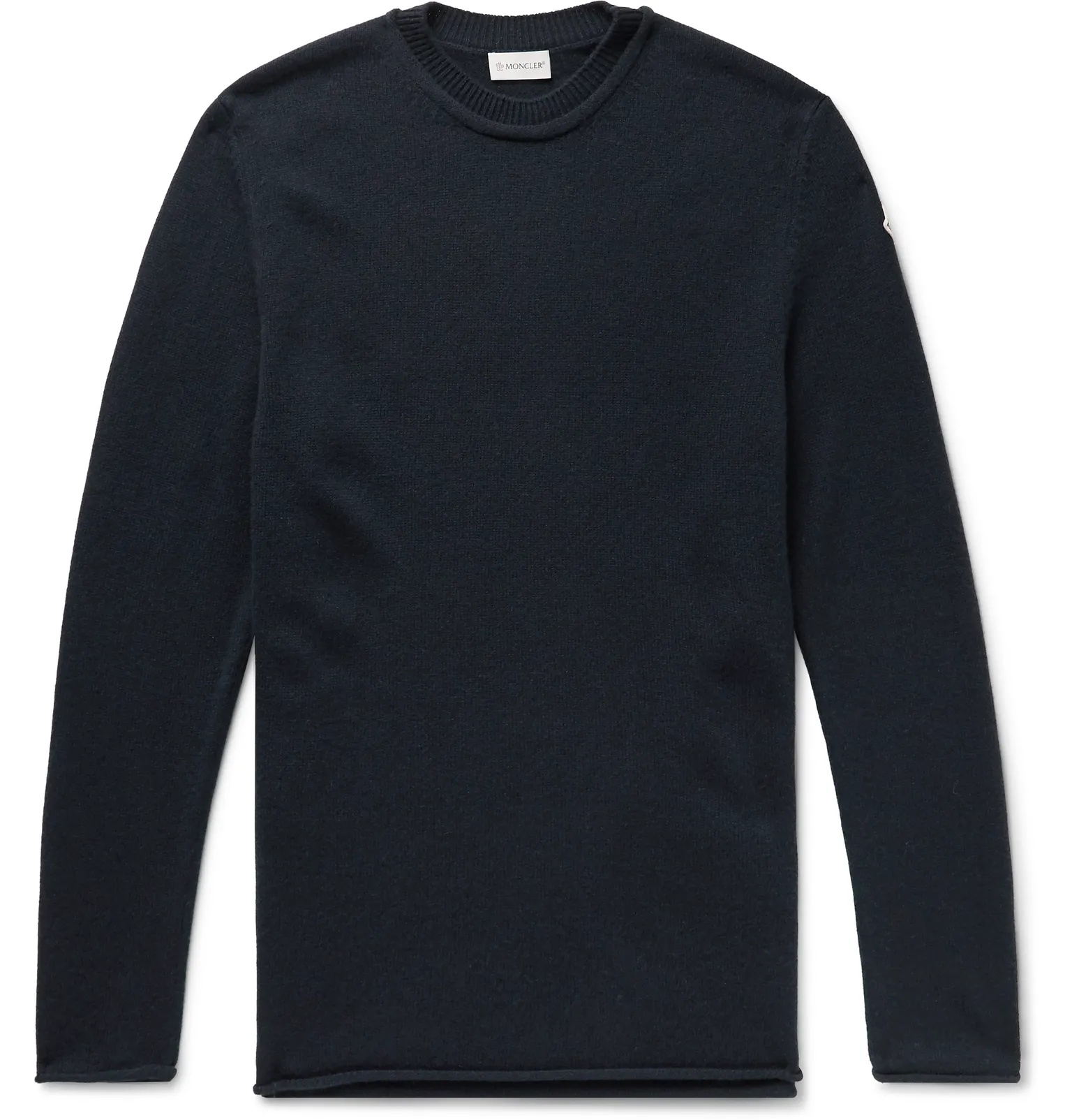 Logo-Appliquéd Wool and Cashmere-Blend Sweater - 6