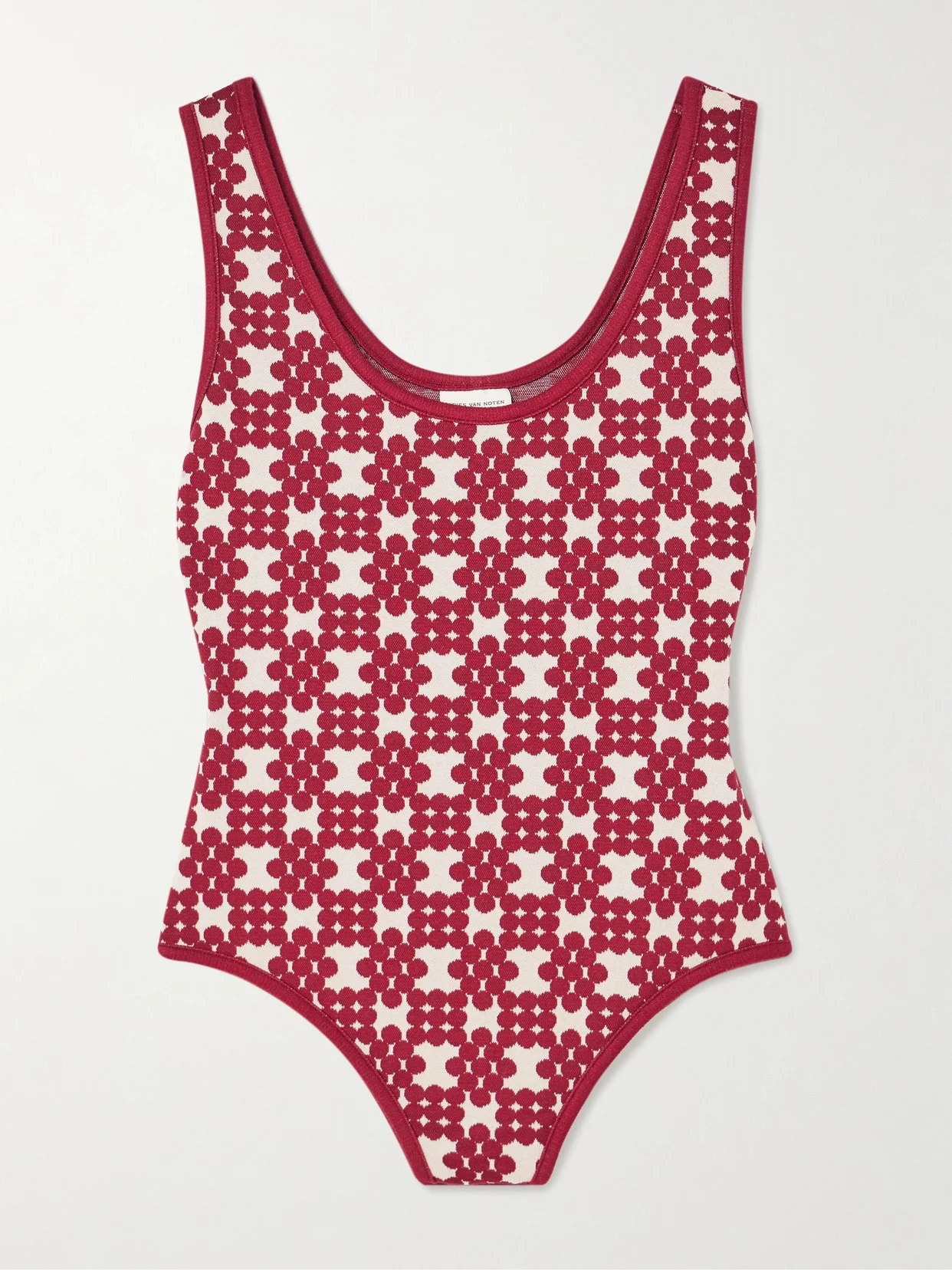 Jacquard-knit Bodysuit - 1