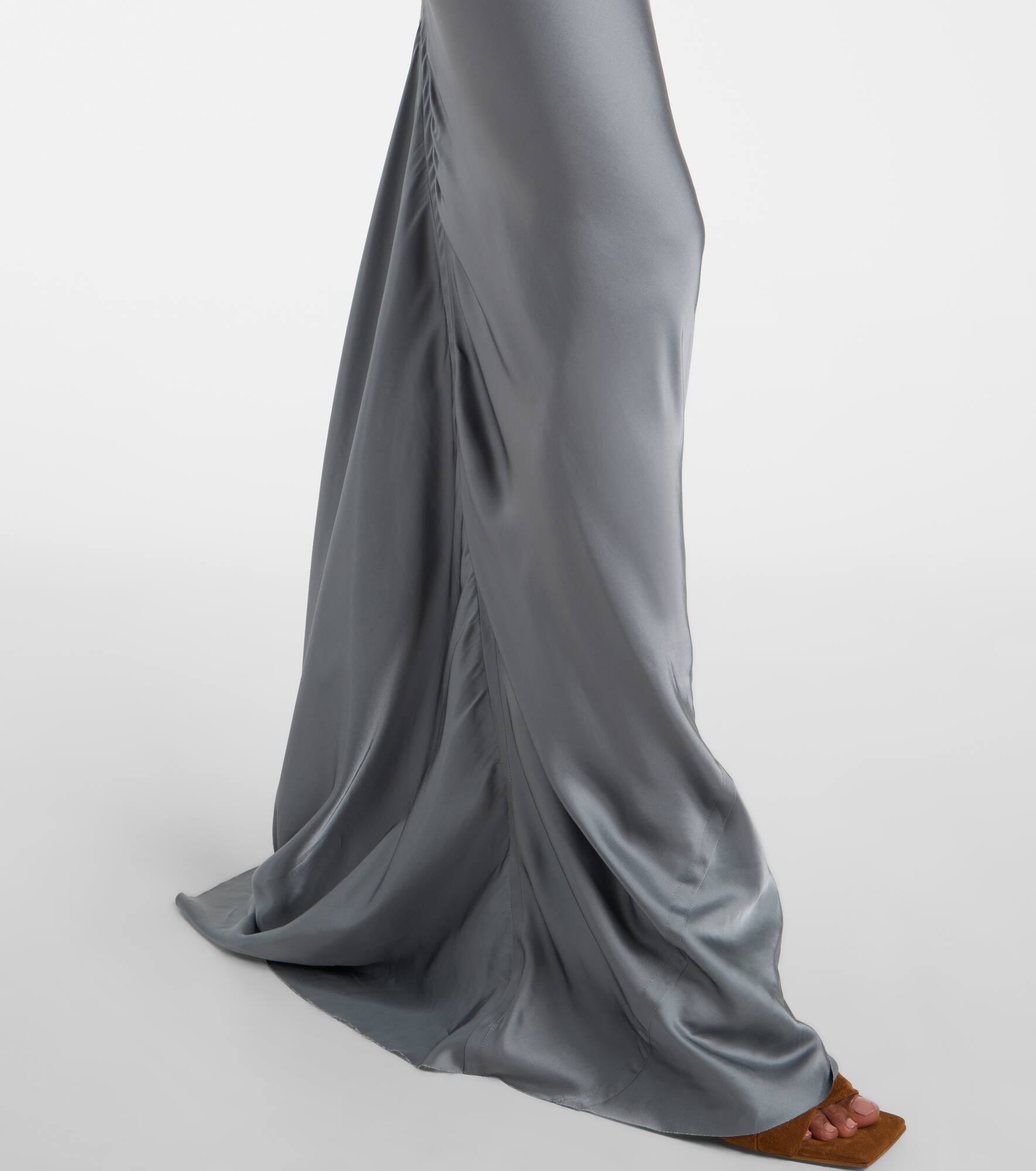 Coda satin maxi skirt - 5