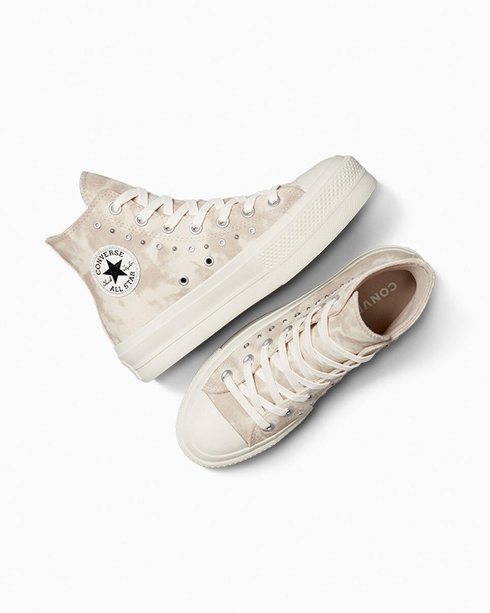 Chuck Taylor All Star Lift Platform Washed Denim - 5