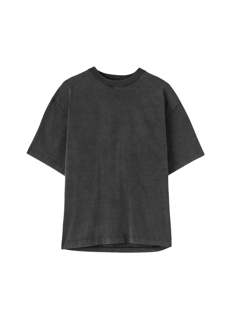Typo Embroidered T-Shirt - 1