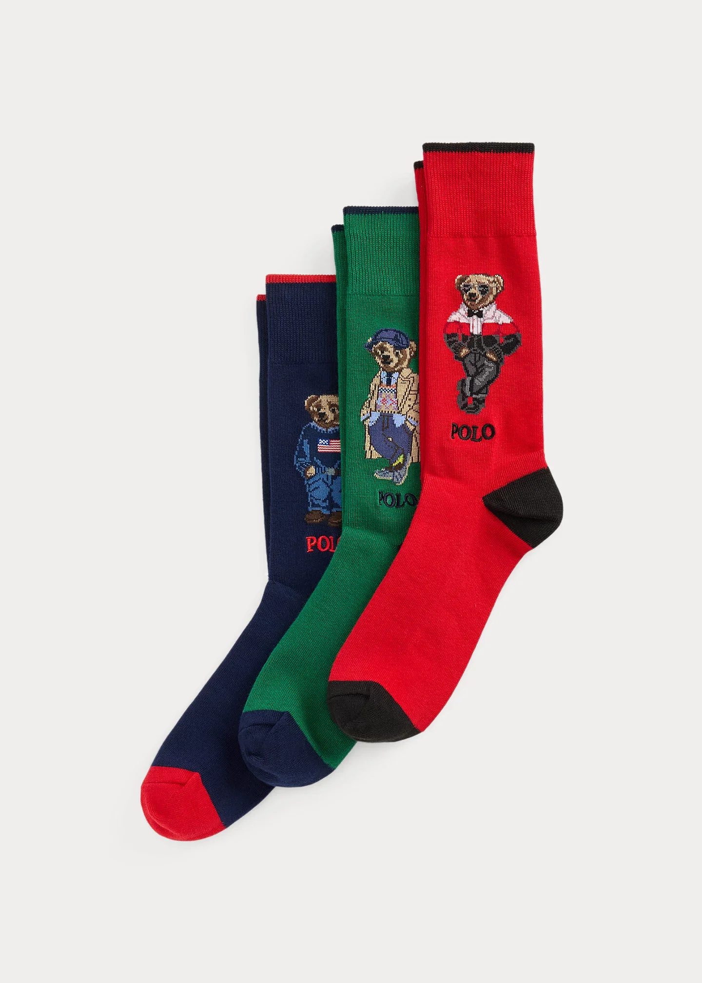 Polo Bear Trouser 3-Sock Gift Set - 1