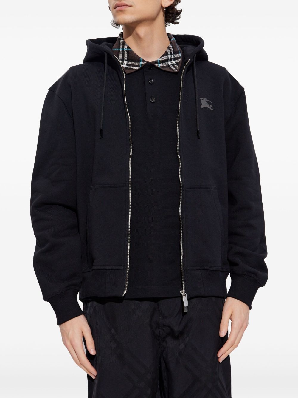 Equestrian Knight cotton hoodie - 3