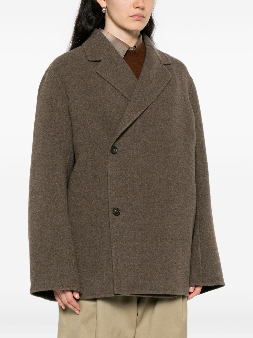 Correggio double-breasted coat - 3