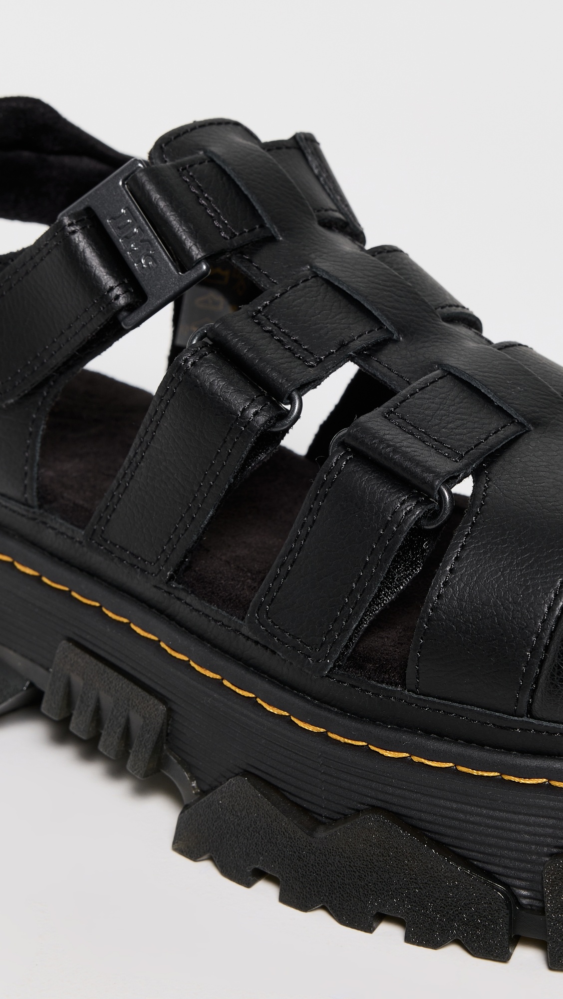 Mattison 3s Black Athena Sandals - 5