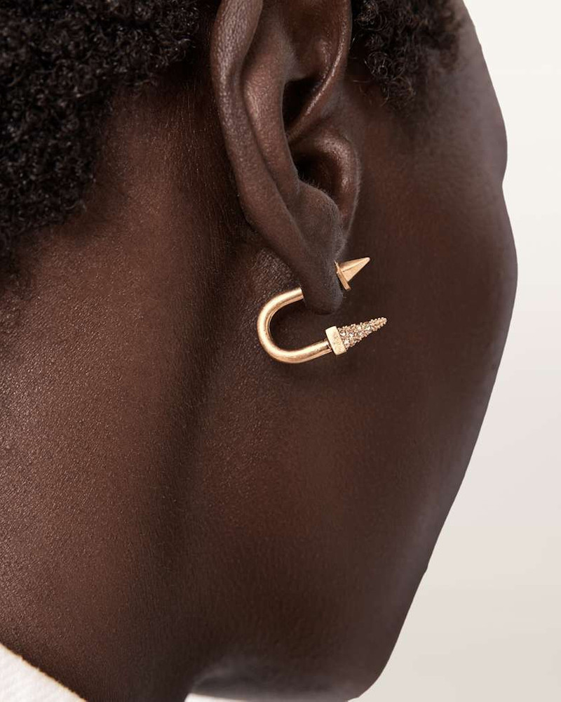 LAIO SPIKE FRONT BACK EARRINGS 4
