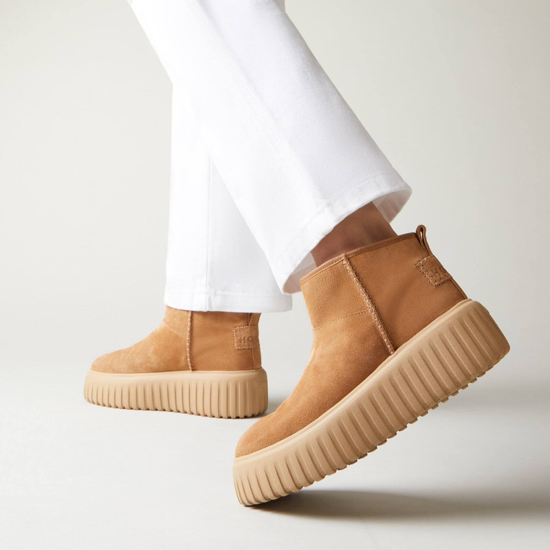 Ankle Boots Hogan H-Stripes Beige 6