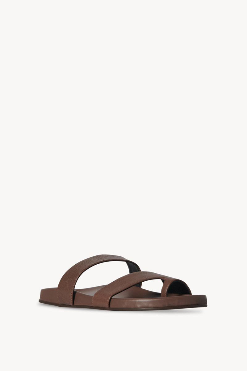 The Row Hugh Sandal in Leather outlook
