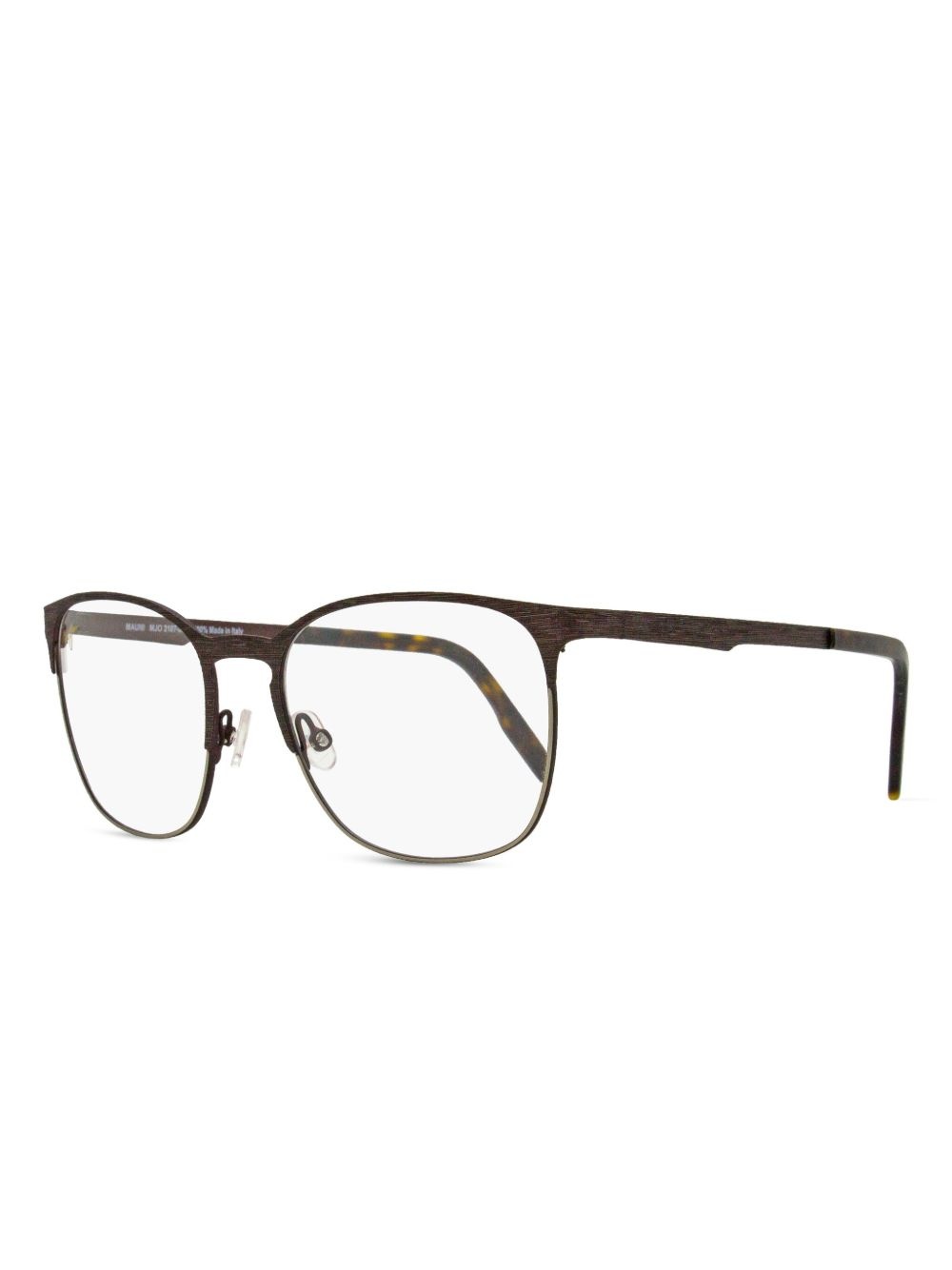 square-frame glasses - 2
