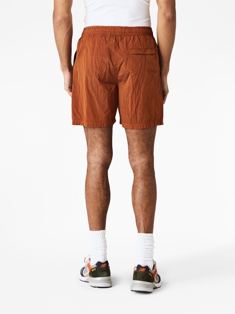 logo-print elasticated-waist shorts - 3