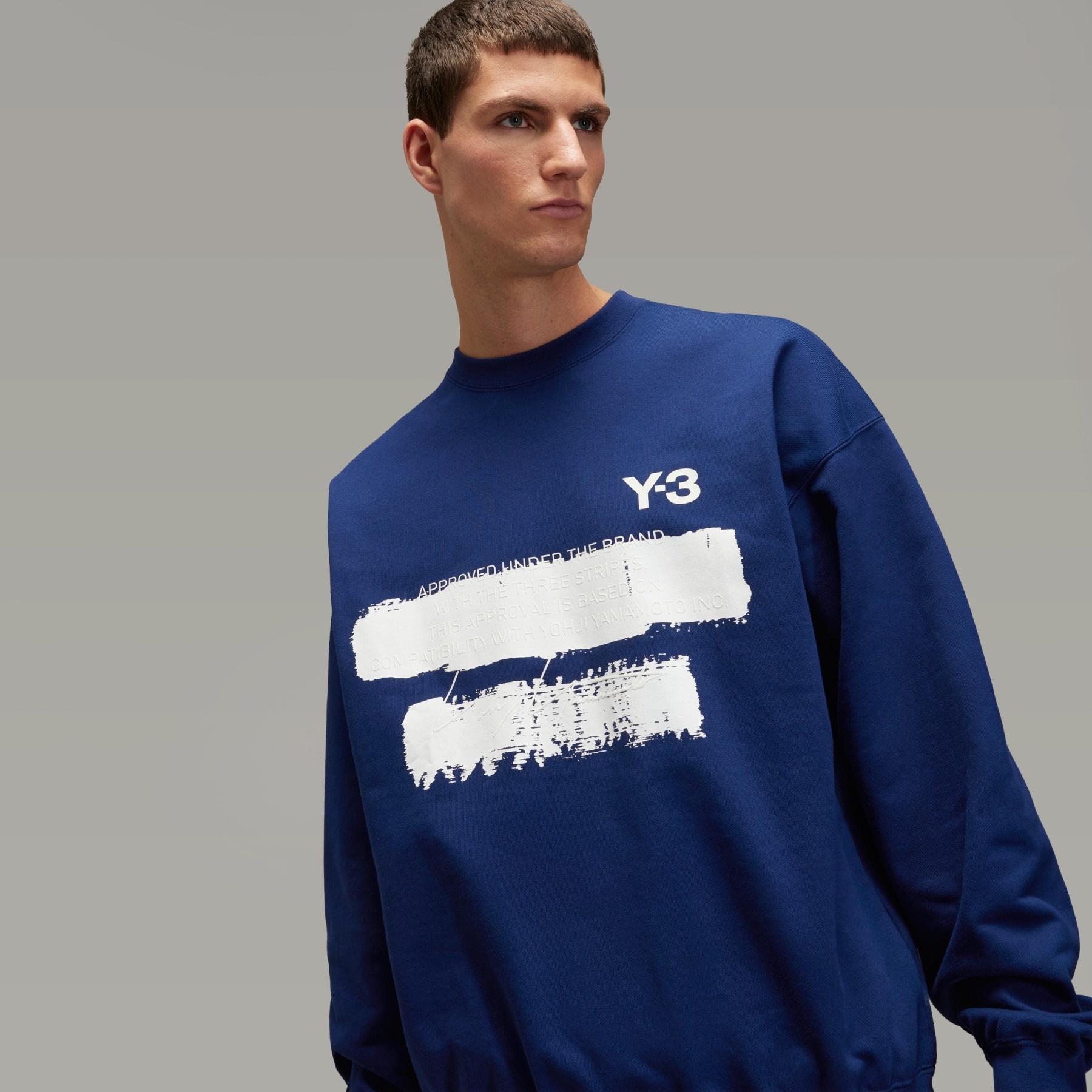Y-3 Graphic Crew Sweater - 5
