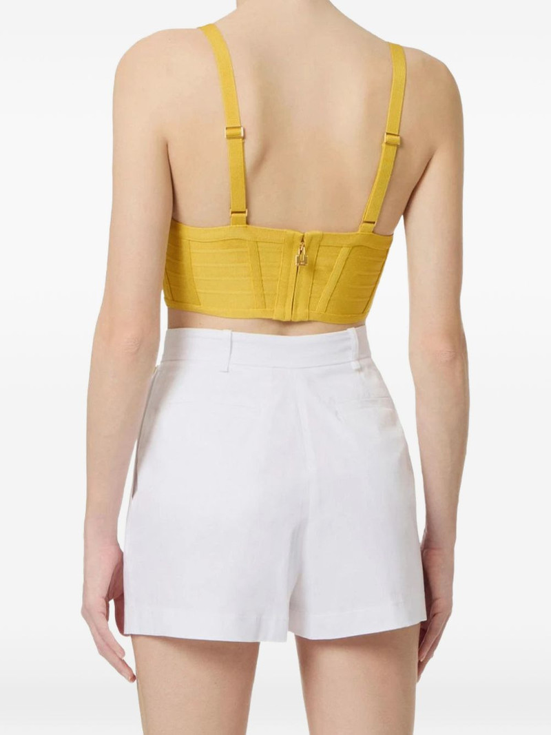 3D knit crop top 3