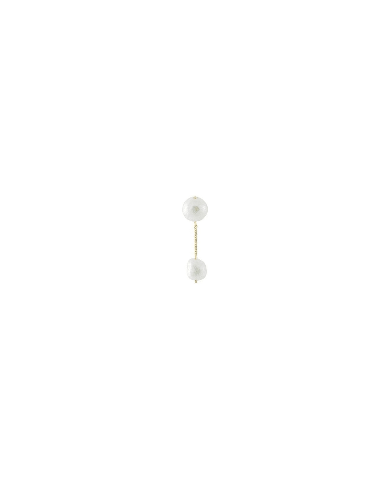 Atum Pearl Embellished Drop Earrings - 2