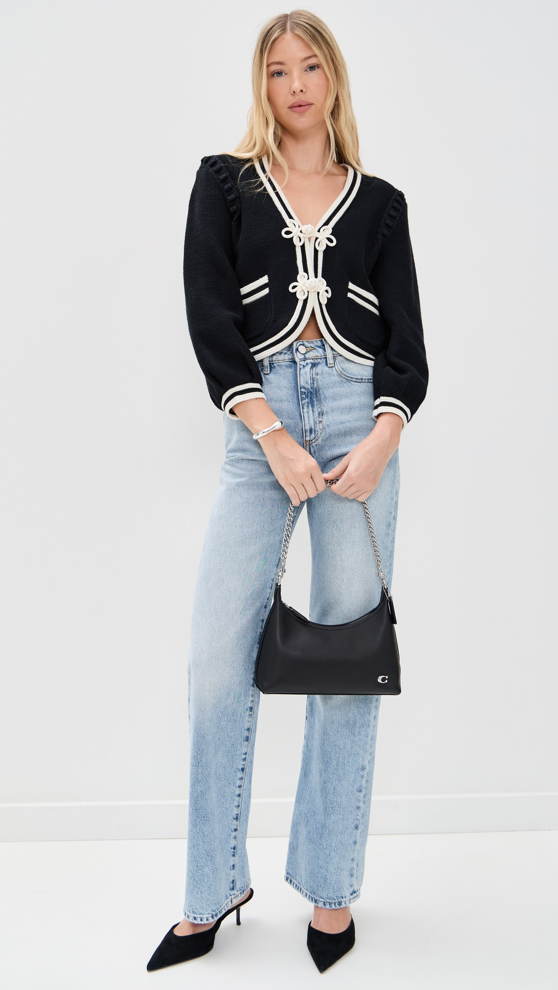 Kaito Cropped Cardigan - 4