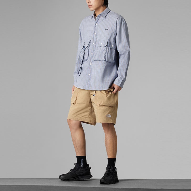 THE NORTH FACE Long Sleeve Stripe Shirt 'Teal' NF0A885K-QHO - 4