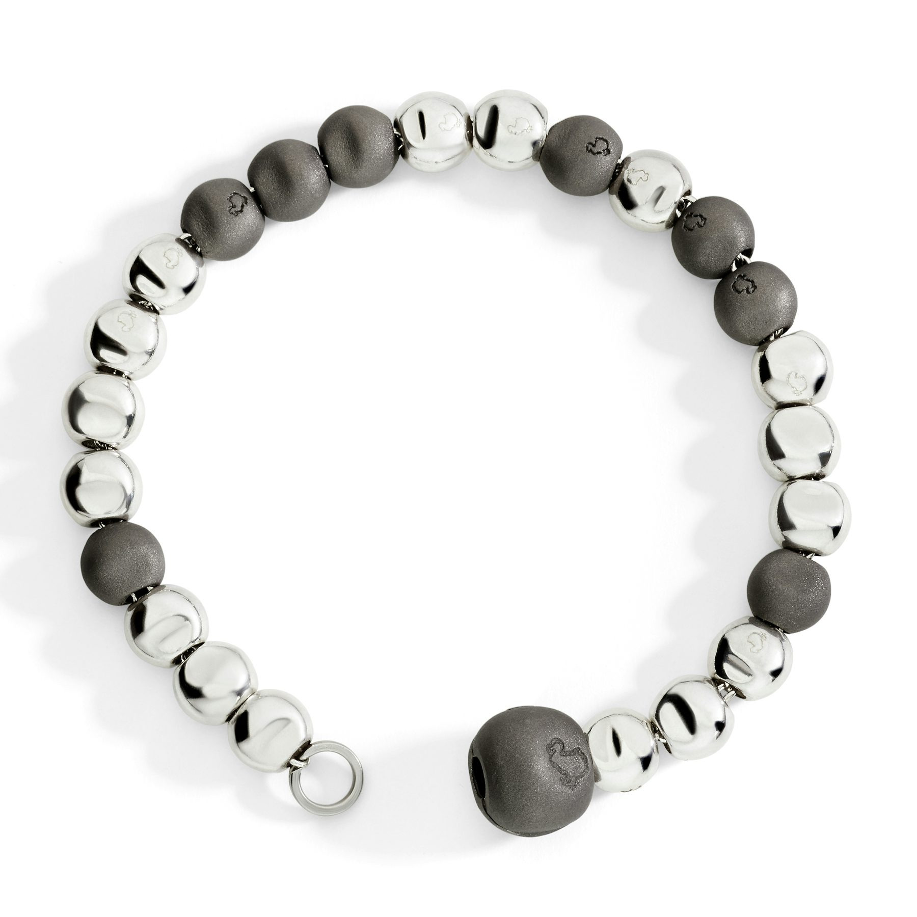 PEPITA BRACELET SILVER & TITANIUM - 2
