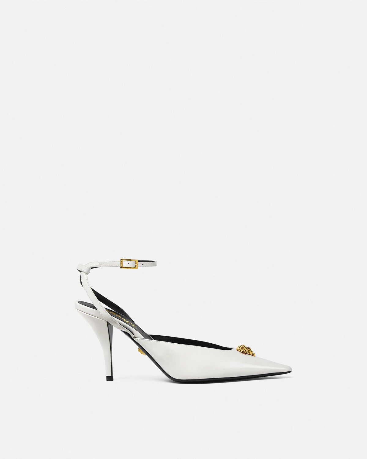 La Medusa Leather Slingback Pumps 85 mm - 1
