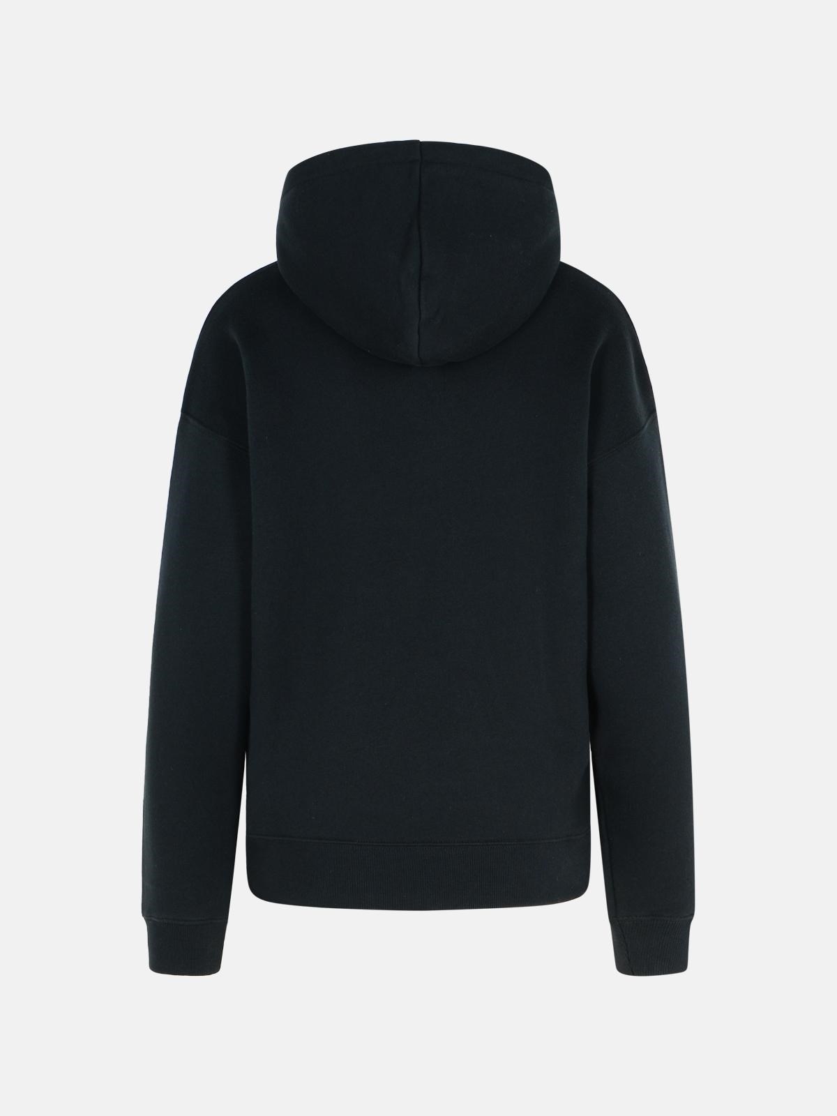 BLACK COTTON SWEATSHIRT - 3