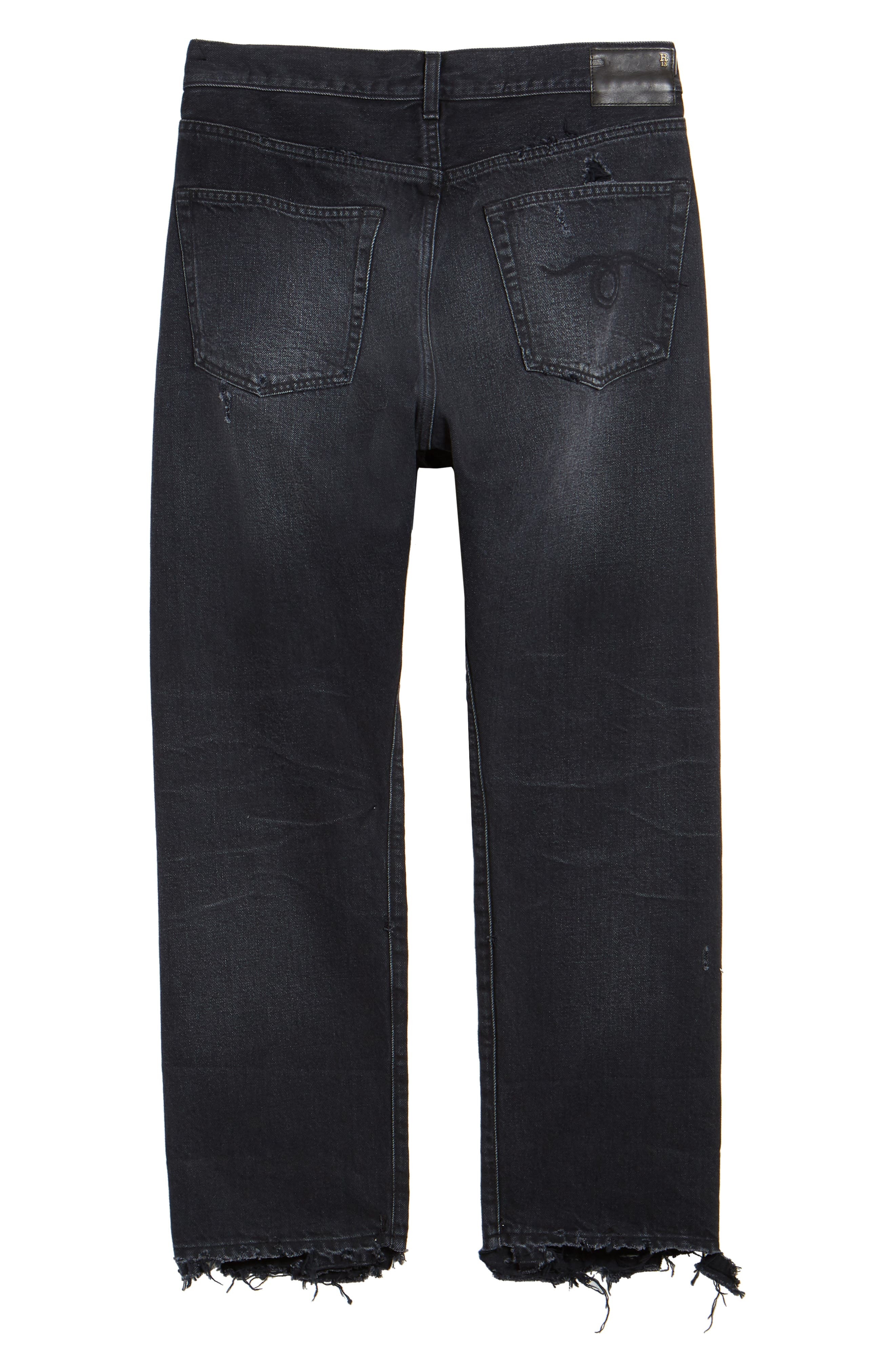 Crossover Ripped Ankle Jeans - 2