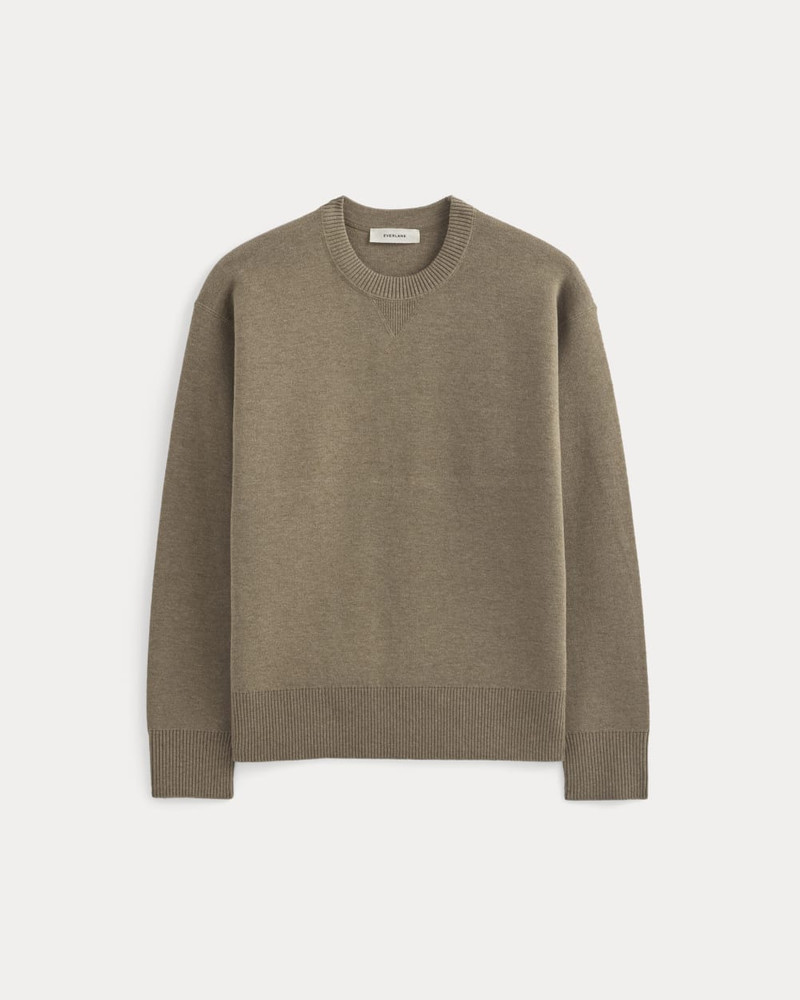 LUXE MERINO DOUBLE-KNIT SWEATER 1
