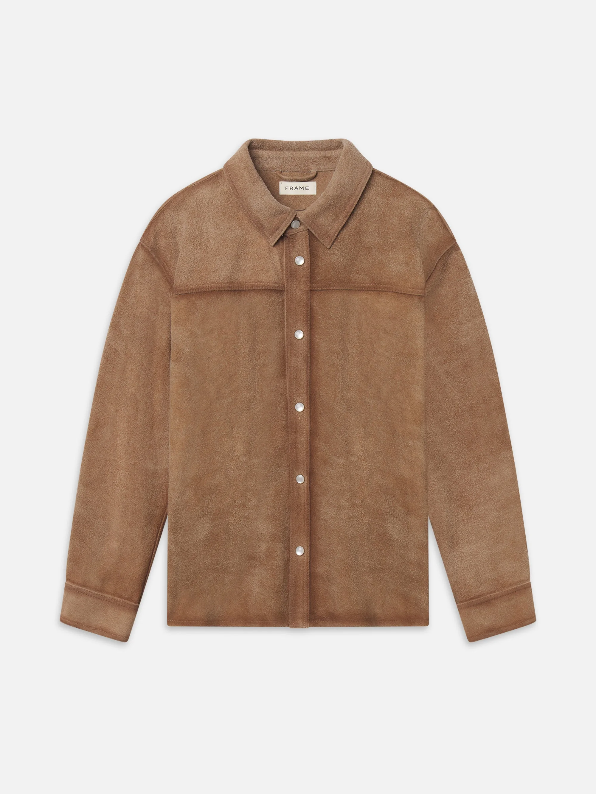 Suede Shirt Jacket - 1