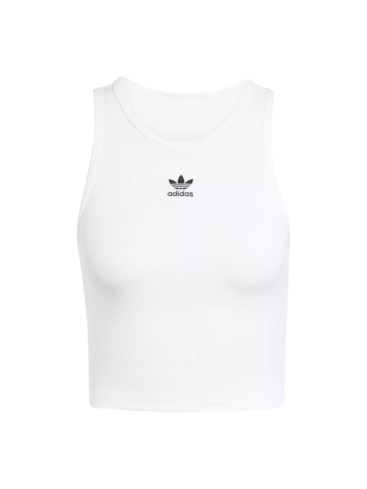 Originals Women's Essentials Ribbed Tank Top -White - 6