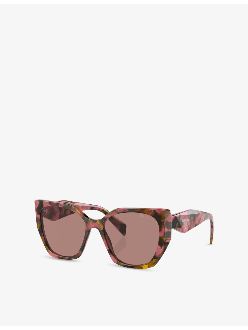 PR 19ZS Tortoiseshell-Pattern Acetate Sunglasses - 2