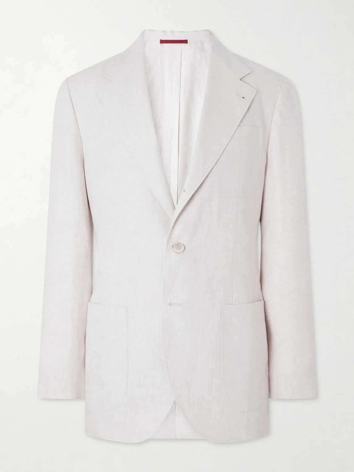 Linen-Twill Suit Jacket - 1