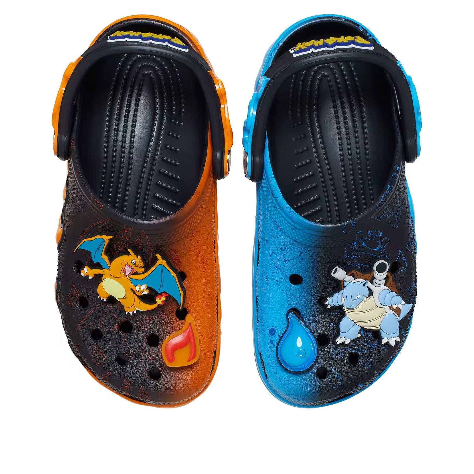 Crocs x Pokemon Classic Clog 'Charizard vs. Blastoise' 211346-90H - 4