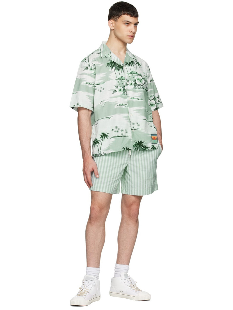 Maison Kitsuné Green Resort Shirt outlook