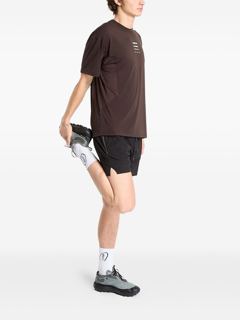 REPRESENT logo-detail track shorts outlook