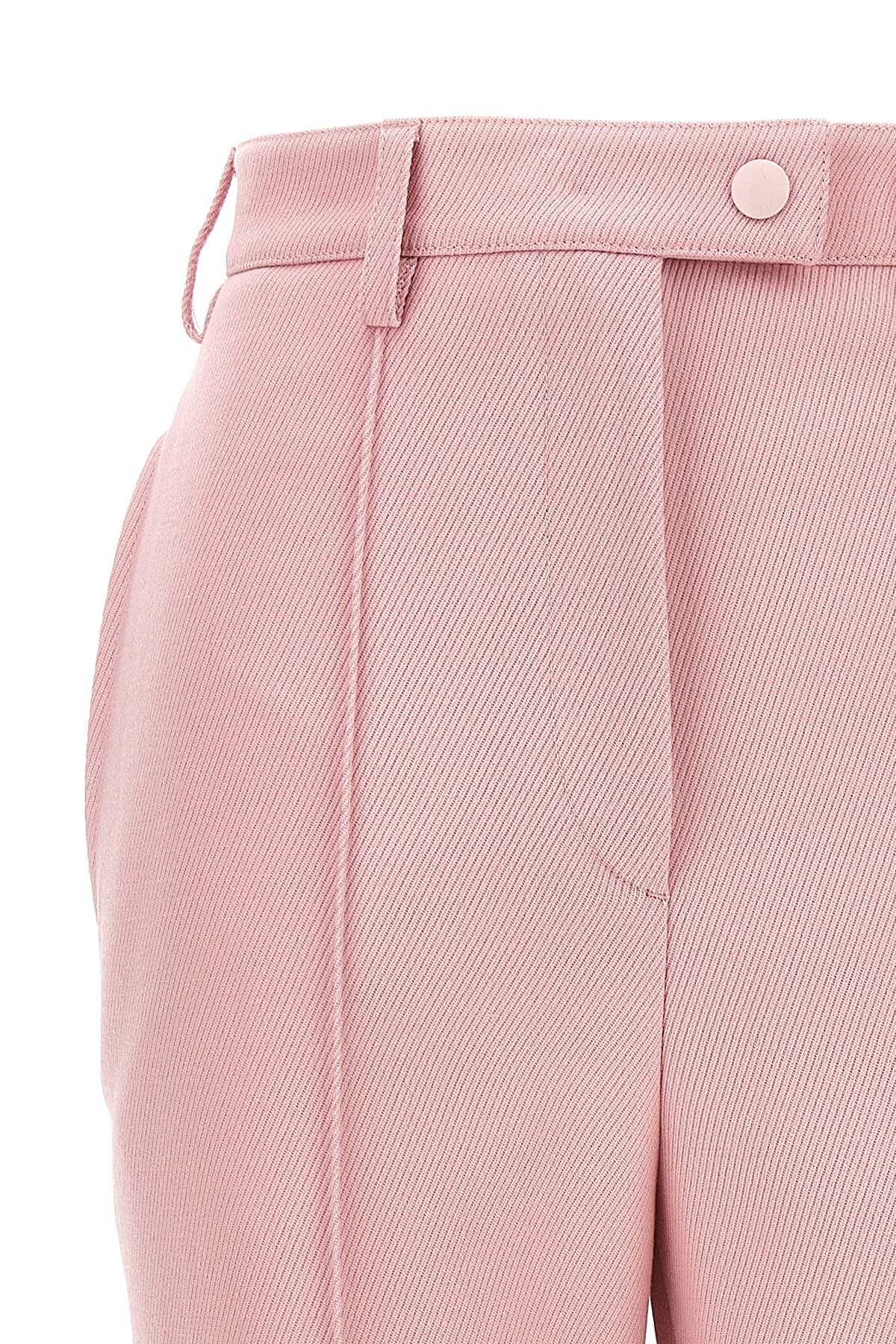 Gabardine nattè trousers - 4