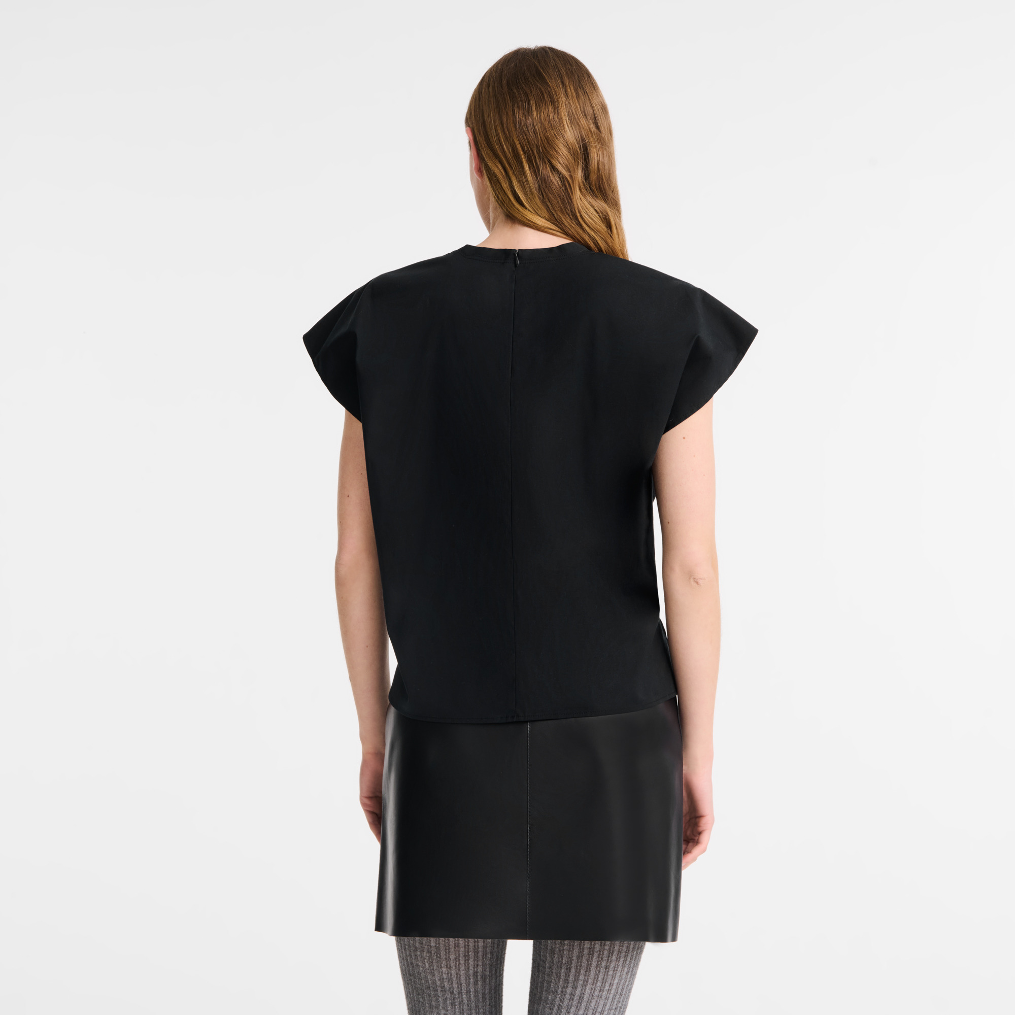 Top Black - Popelin - 3