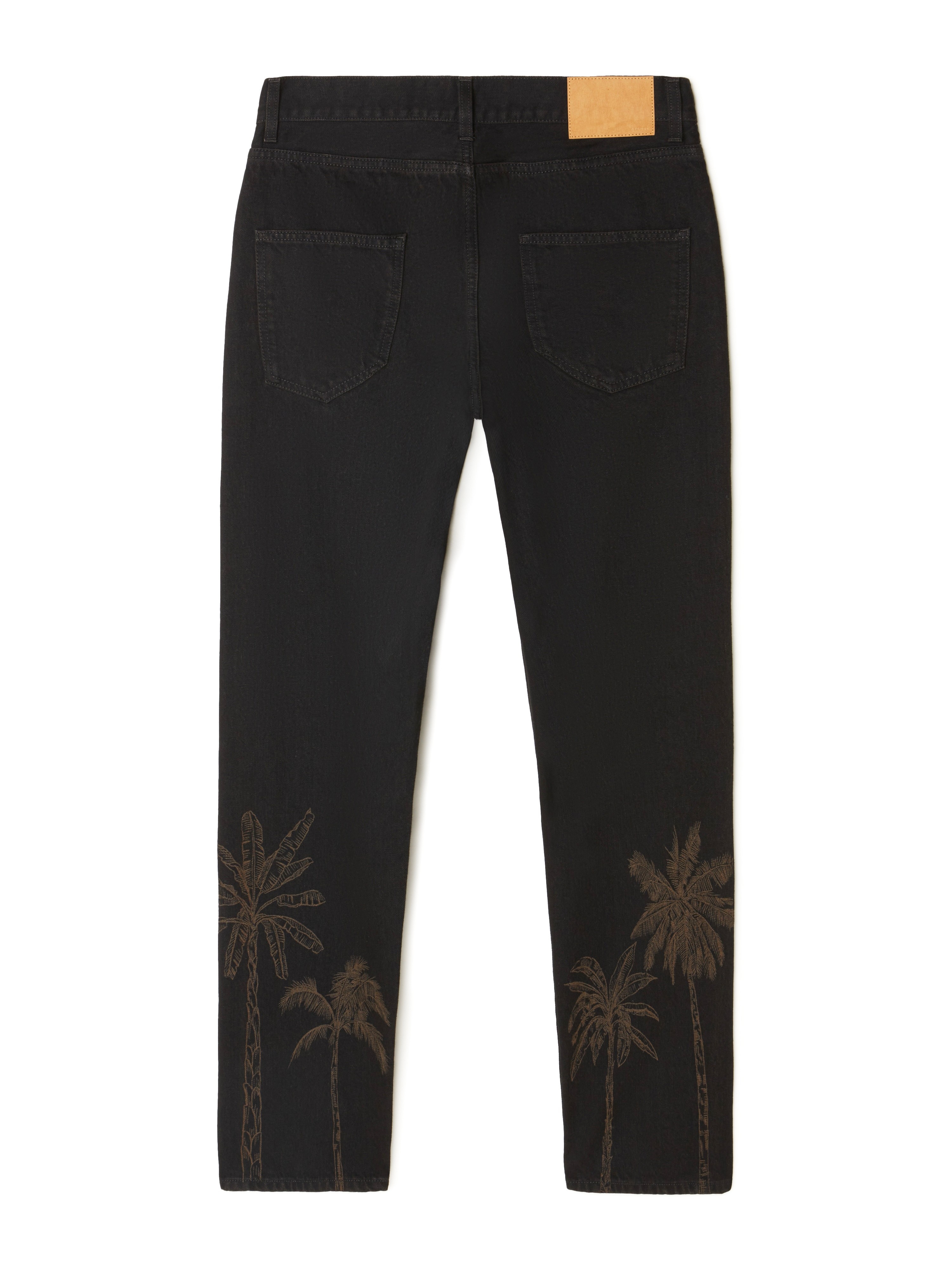 Jungle Toile De Jouy Denim Pants - 3