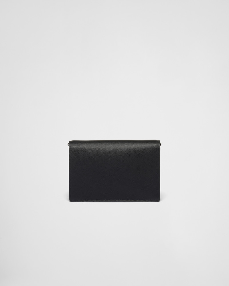 Saffiano leather mini envelope bag 4