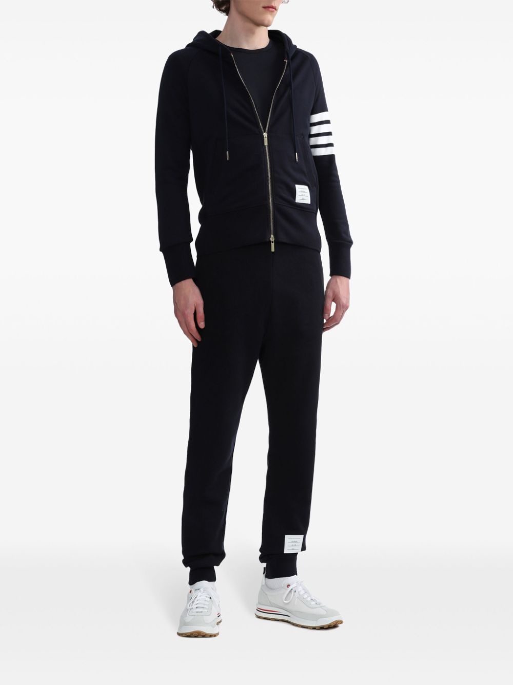 RWB stripe loopback track pants - 2