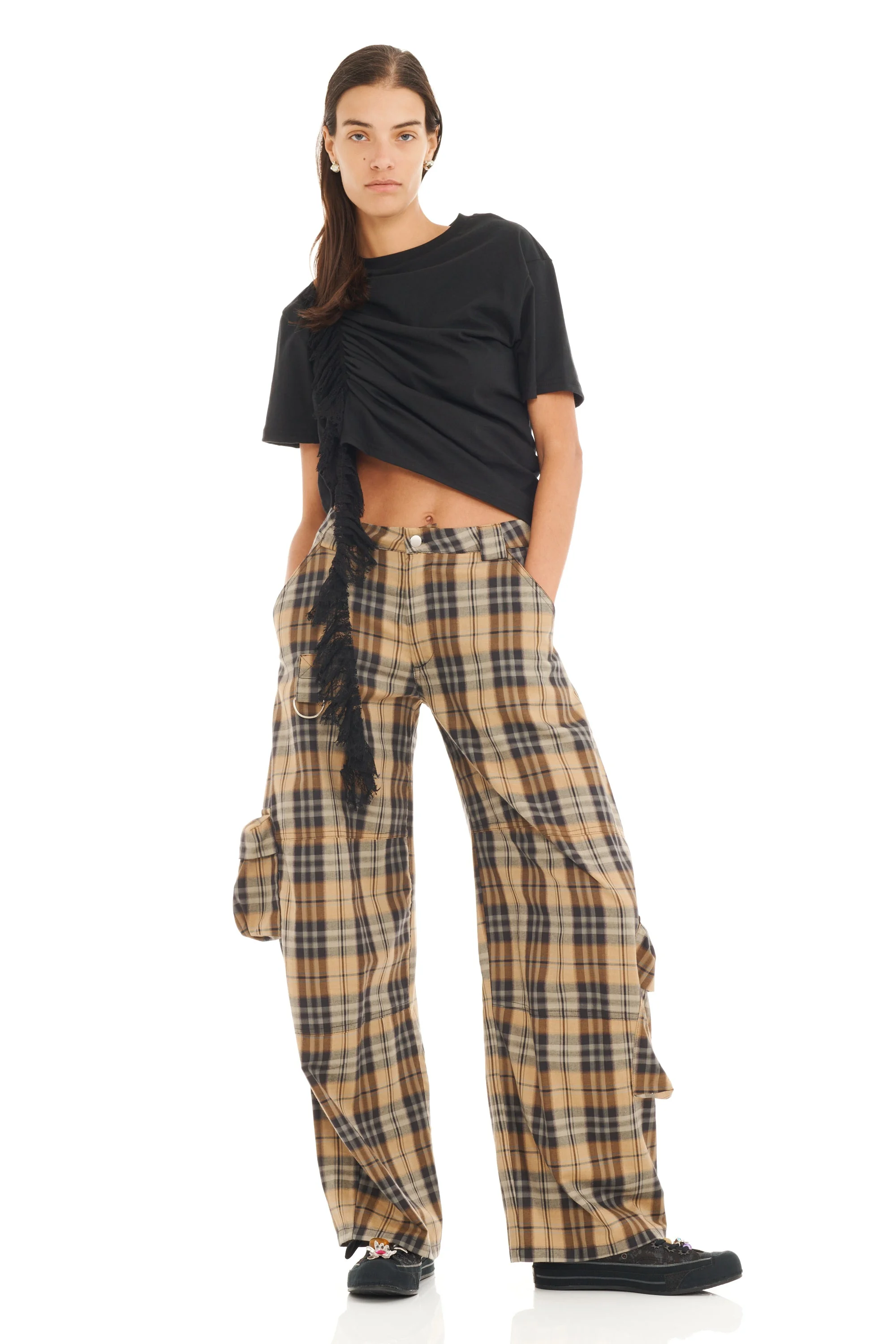 SMOG PLAID LAWN CARGO PANT - 1