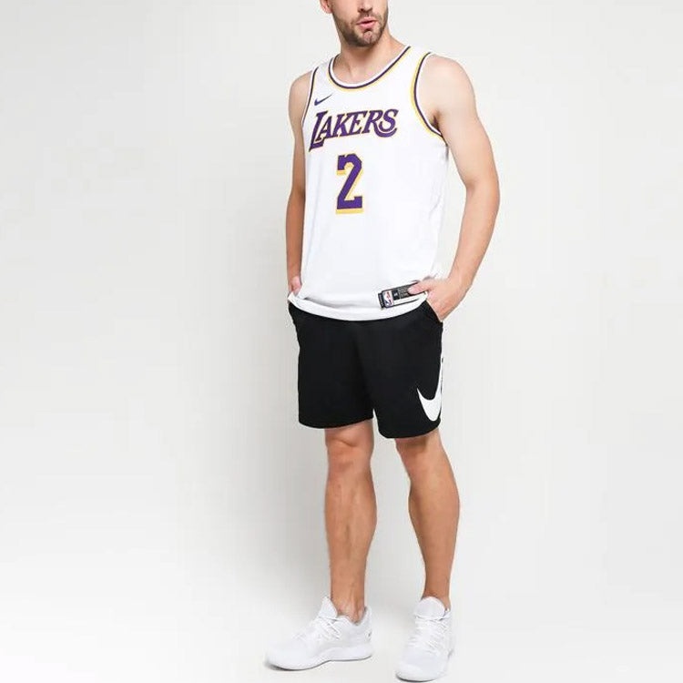 Nike NBA Basketball Jersey/Vest Los Angeles Lakers Lonzo Ball 2 White AA7101-100 - 3