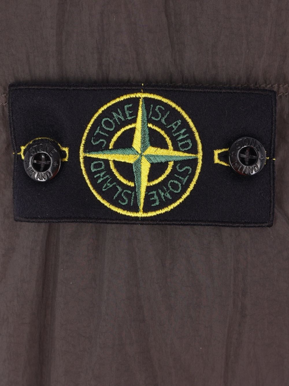 Compass-badge padded jacket - 3