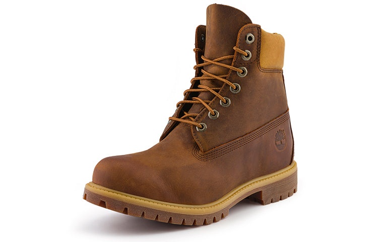 Timberland Premium 6 Inch Waterproof Boot 'Medium Brown Yellow' A628D - 4