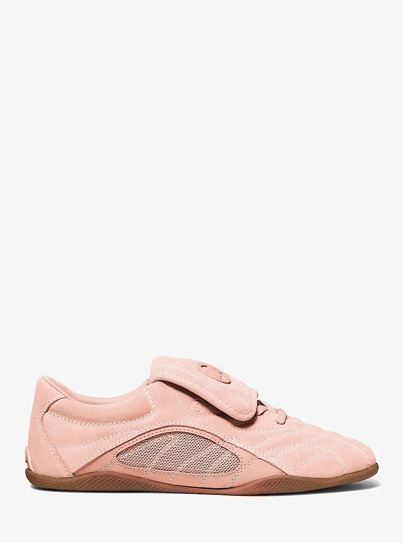 Kyler Suede and Mesh Trainer - 1