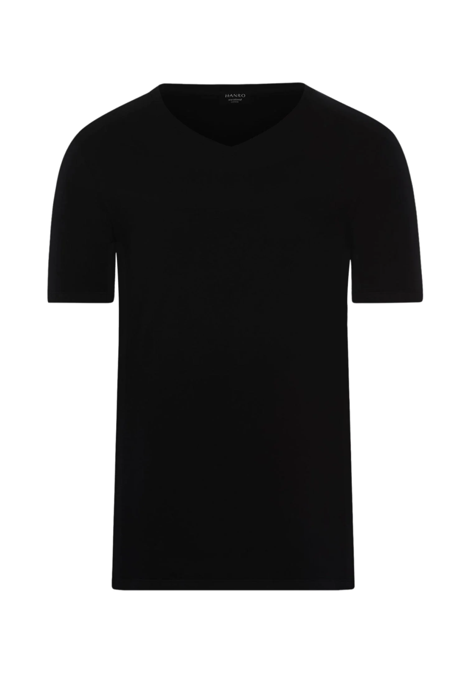 Sea Island Cotton Cotton V-Neck T-Shirt - 1