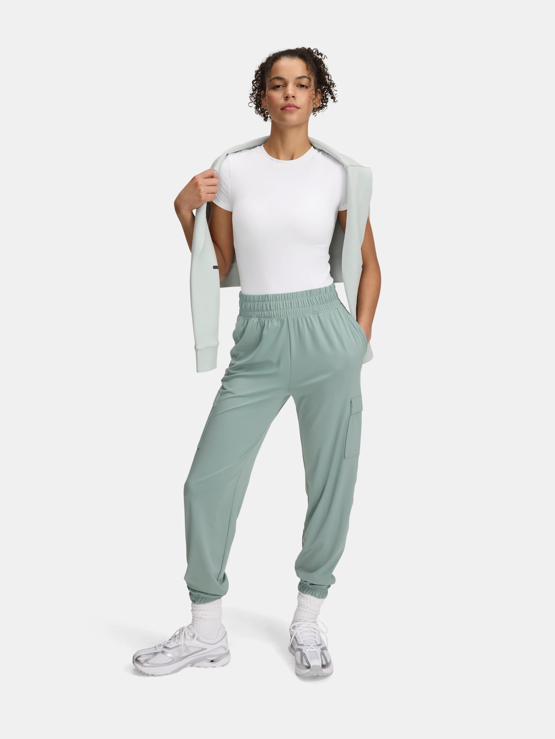 Women's UA Meridian Cargo Joggers - 3