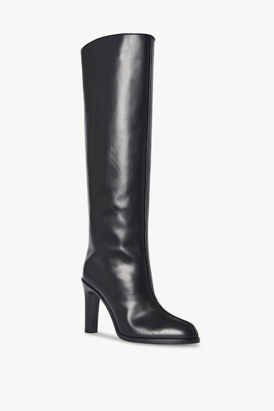 The Row Wide Shaft Boot in Leather outlook