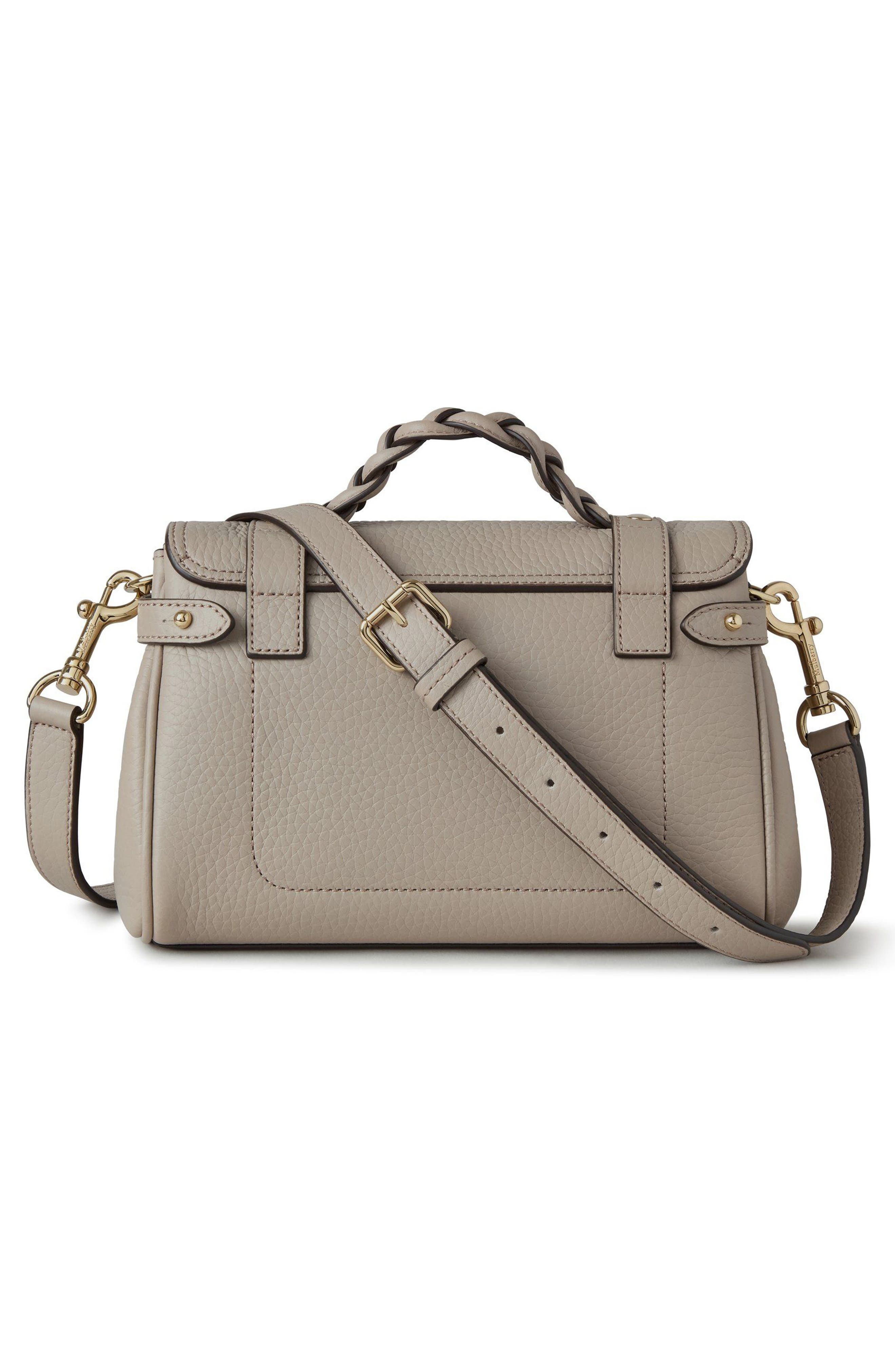 Mulberry Mini Alexa Leather Satchel in Cashmere Taupe at Nordstrom - 3
