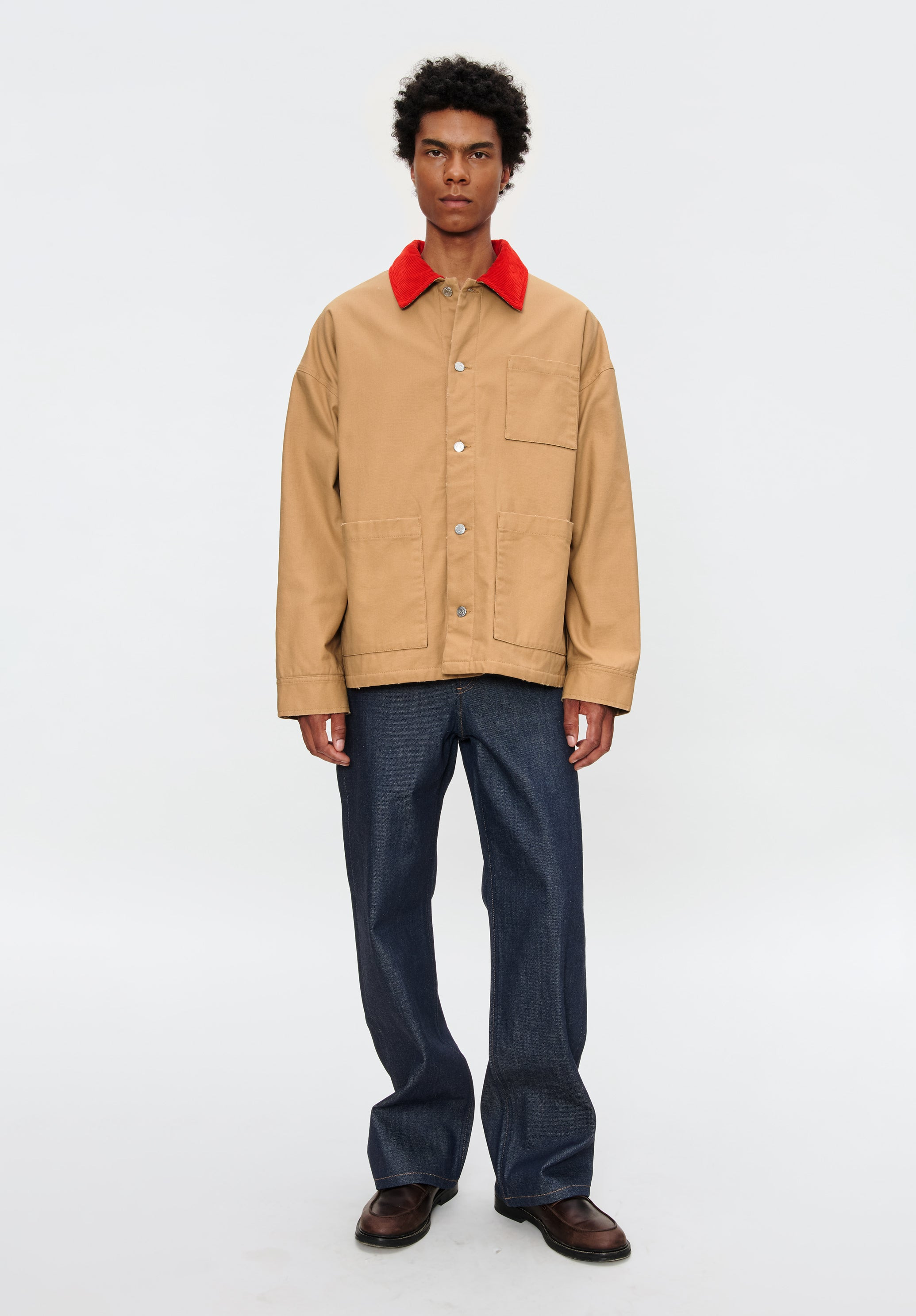 THE STONED CANVAS UNISEX JACKET (M) - 4