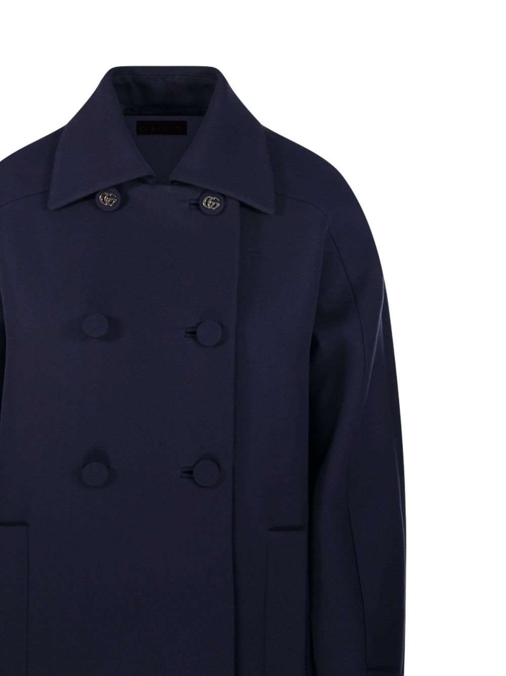 double-breasted buttoned coat - 4