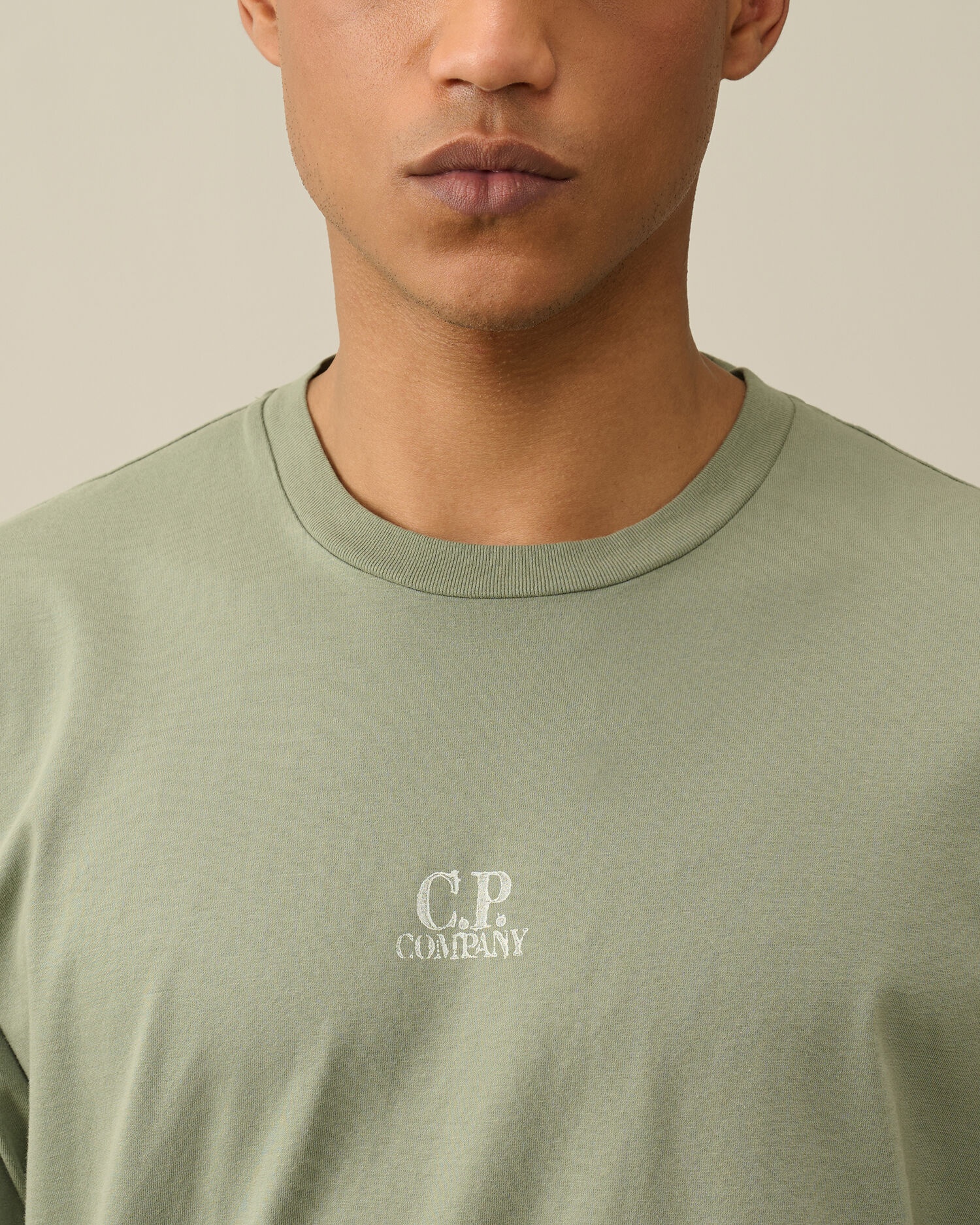 C.P. Company 24/1 Jersey Artisanal Three Cards T-shirt